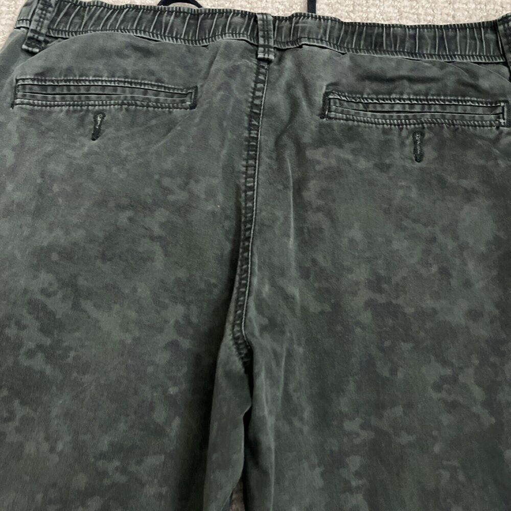 Cape Juby Jogger Pants Mens 32 Black Elastic Waist Slash Pockets Drawstring - Picture 8 of 8